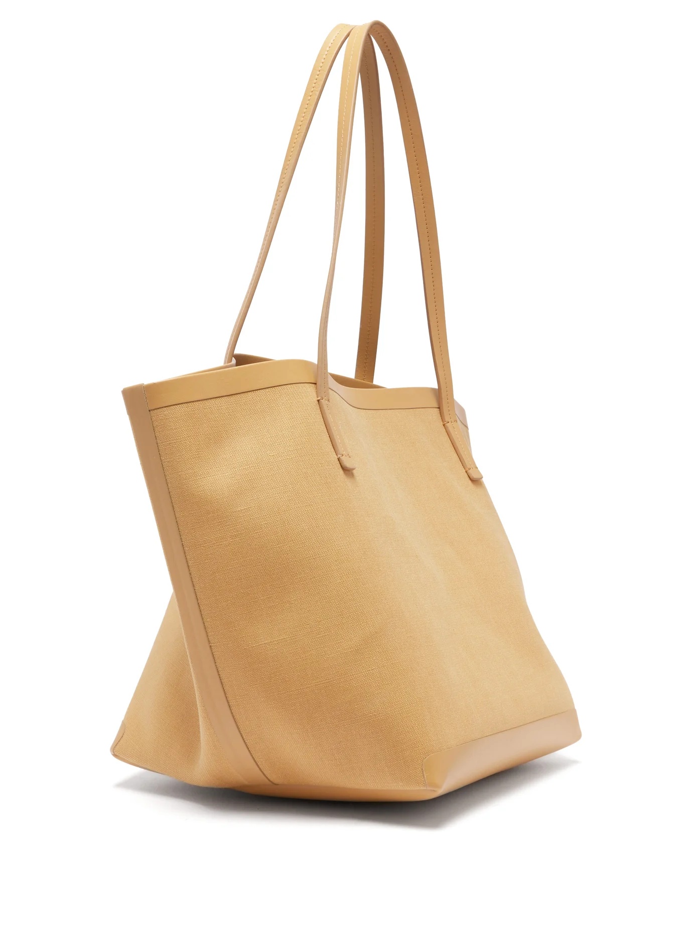 Park canvas and leather tote bag - 4