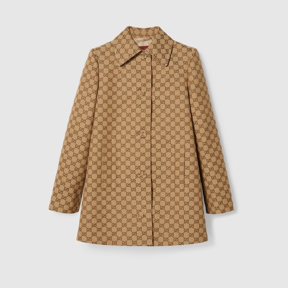 GG canvas coat - 1