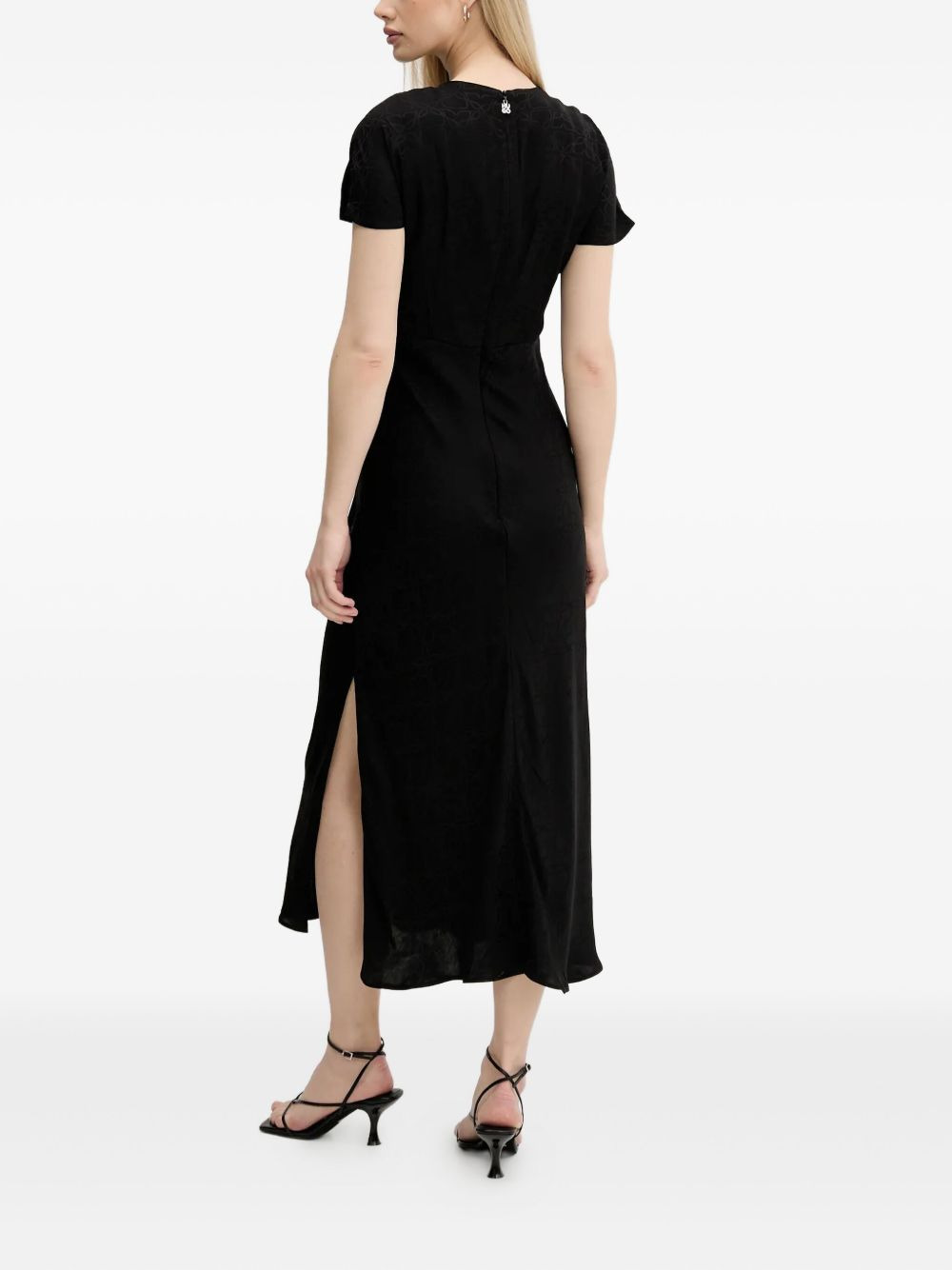 printed midi dress - 3