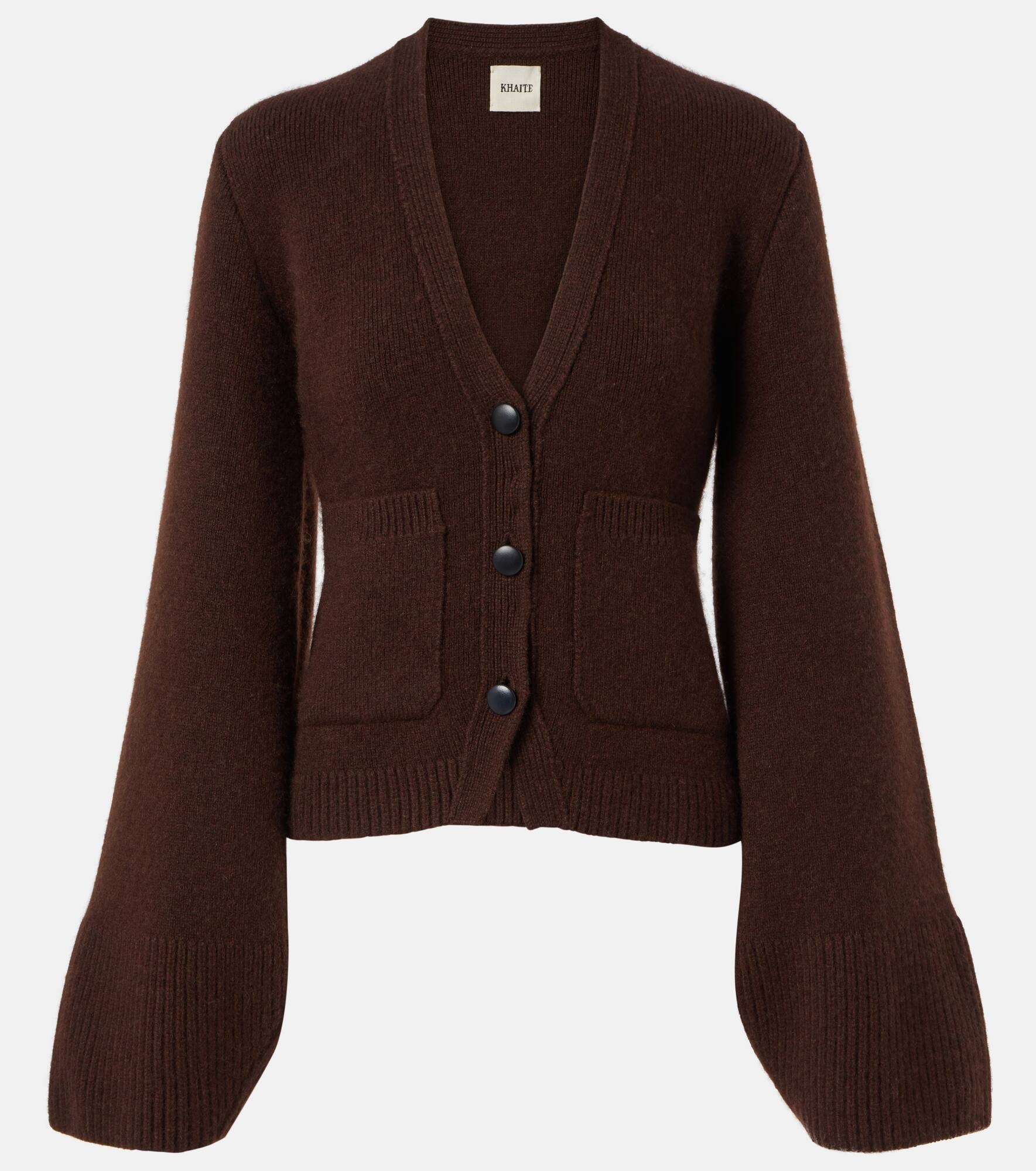 Scarlet cashmere cardigan - 1