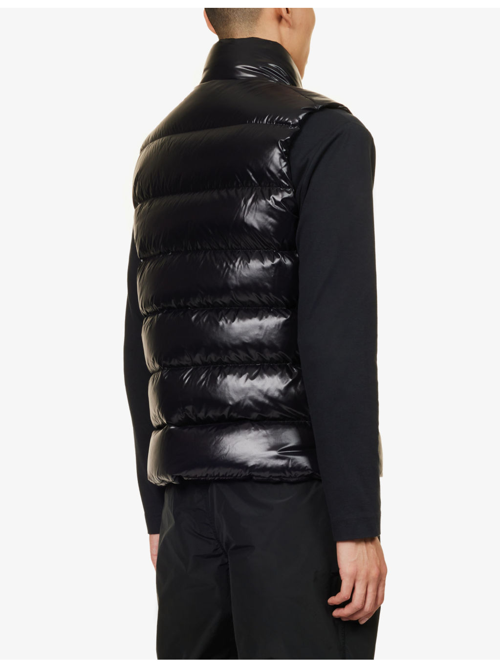 Tibb branded shell-down gilet - 4