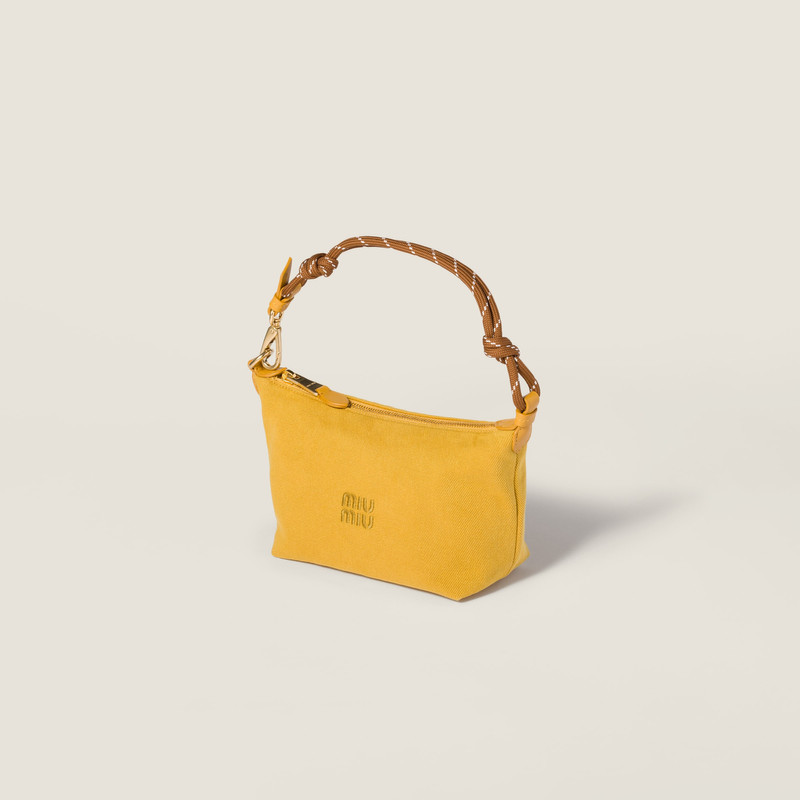 Miu Miu Gabardine pouch outlook