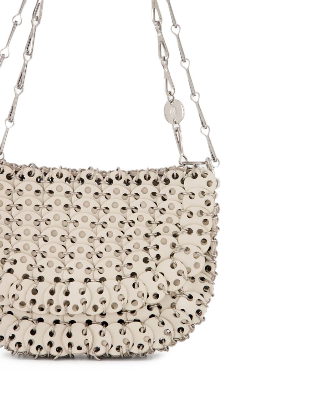 1969 chainmail-effect shoulder bag - 6