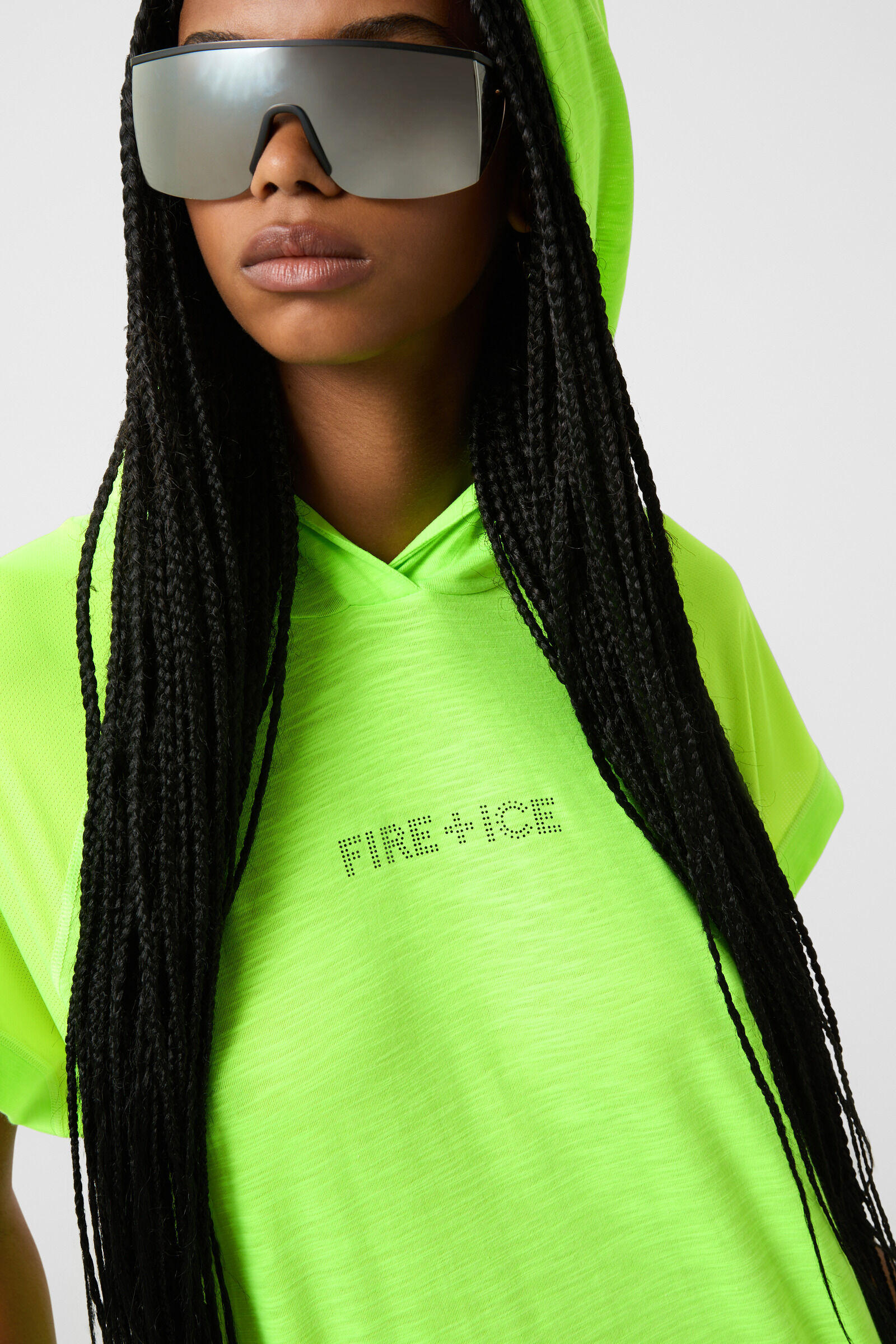 Damia hoodie in Lime - 4