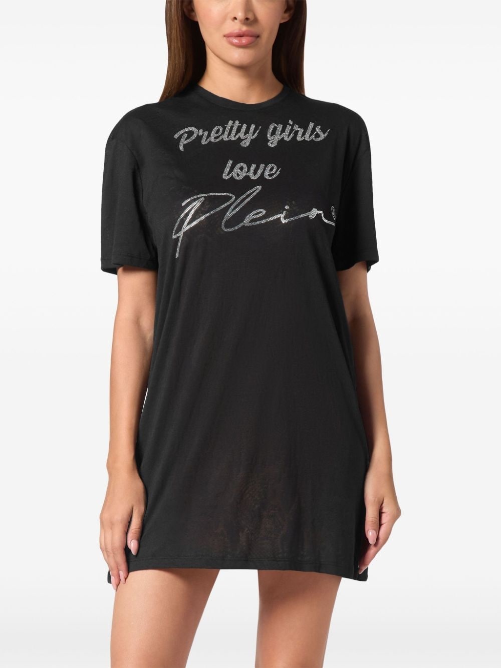 short sleeve t-shirt dress - 3