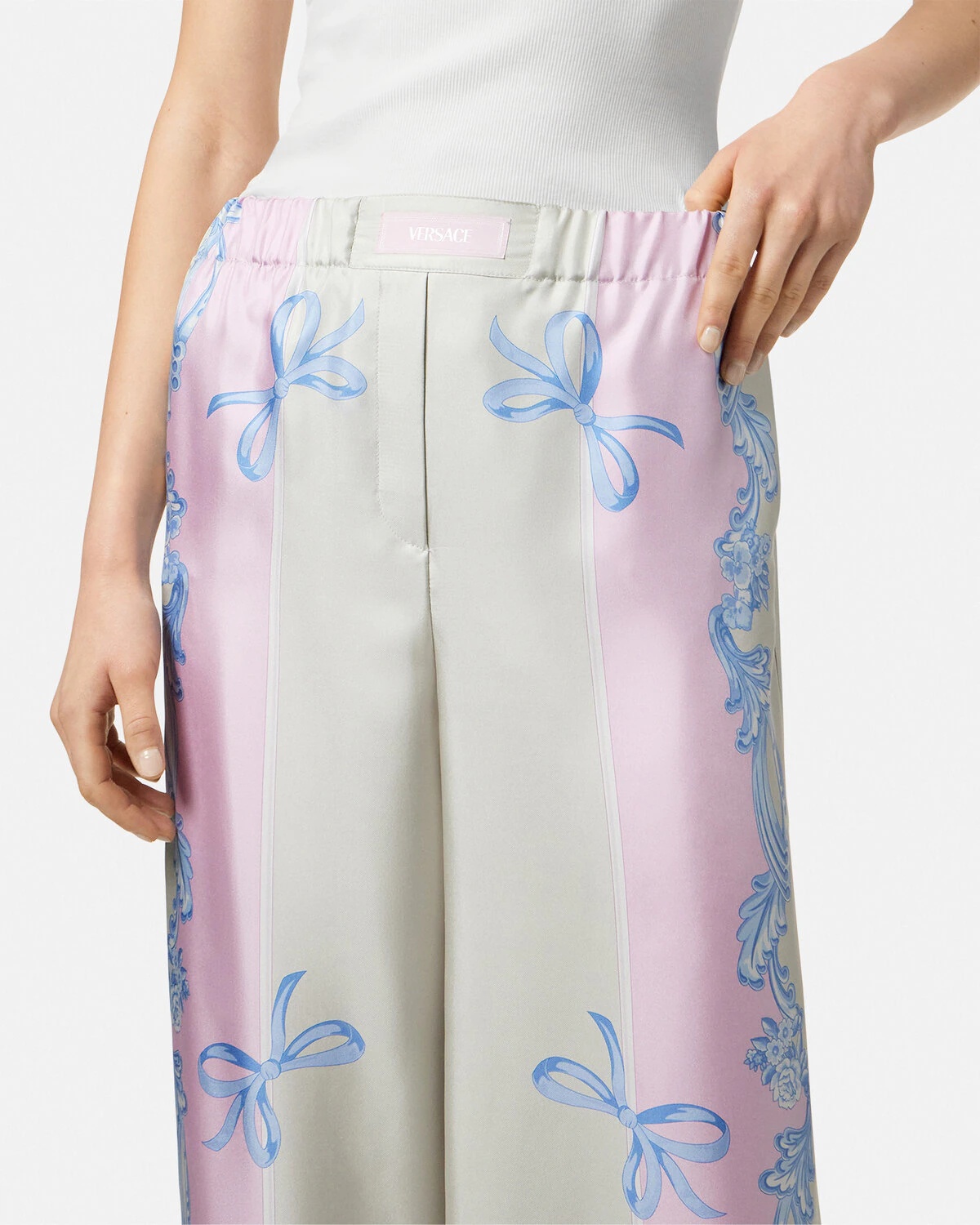 Cameo Silk Pants - 3