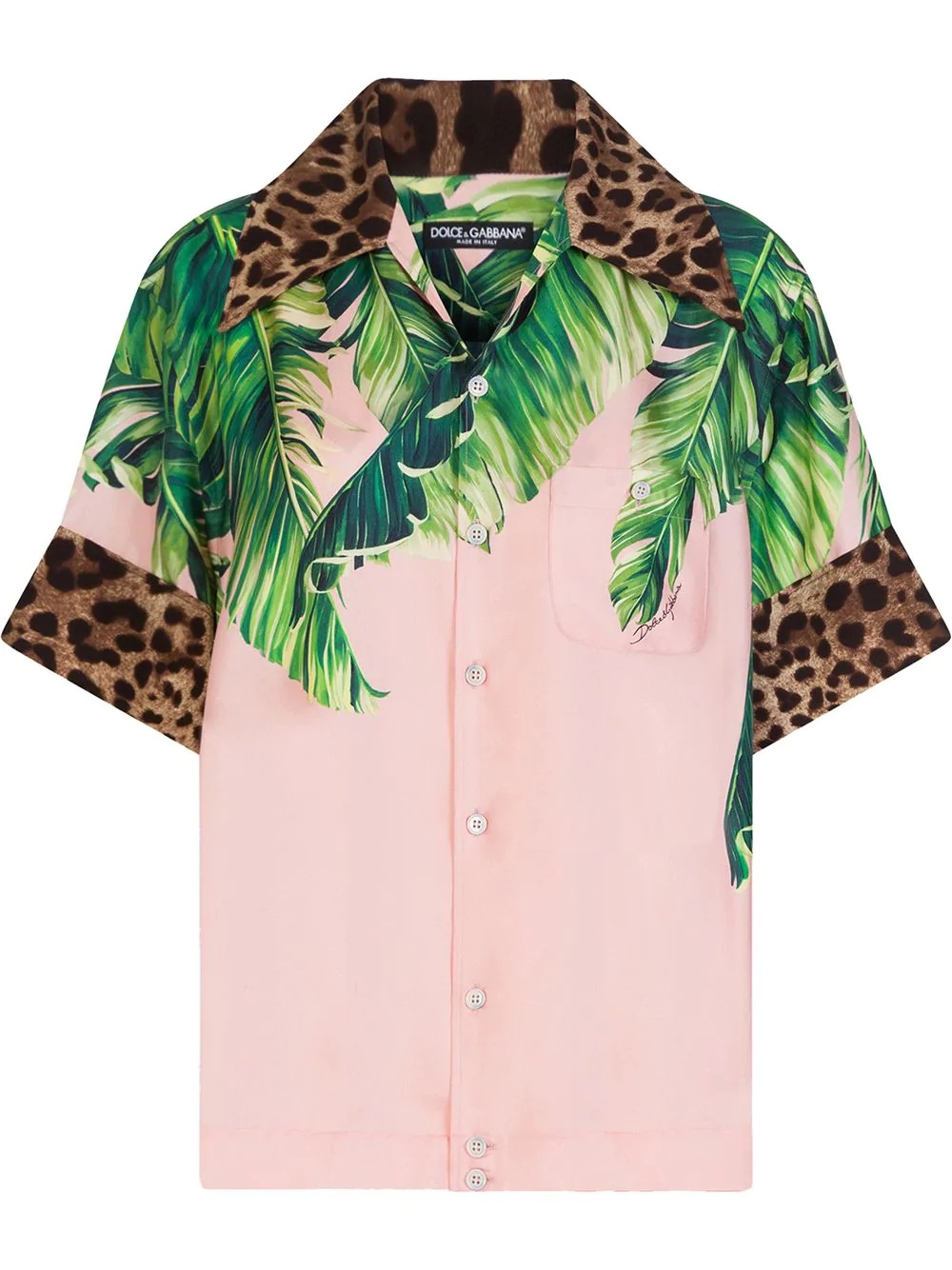 palm print shirt - 1