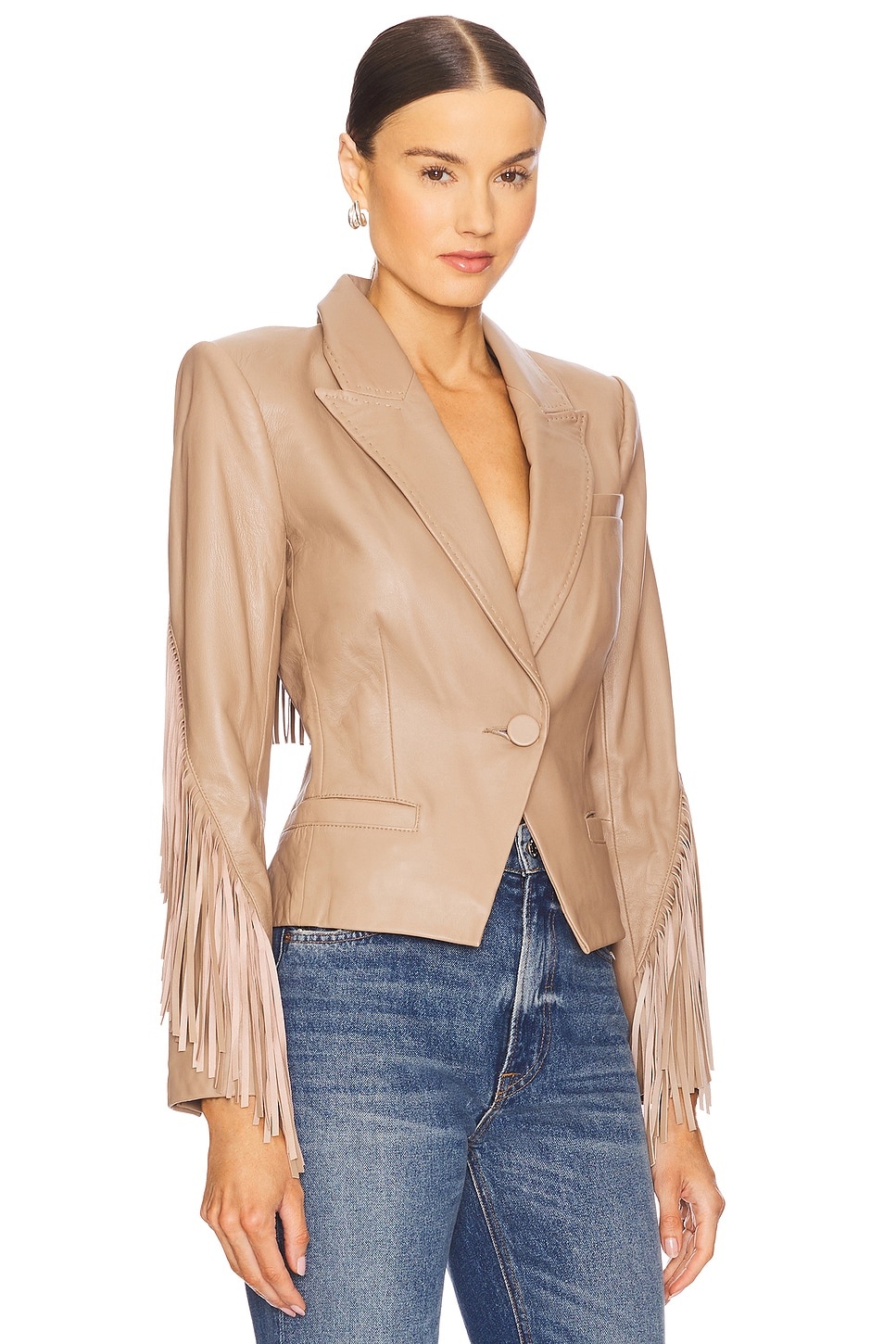 Vashti Fringe Blazer - 3