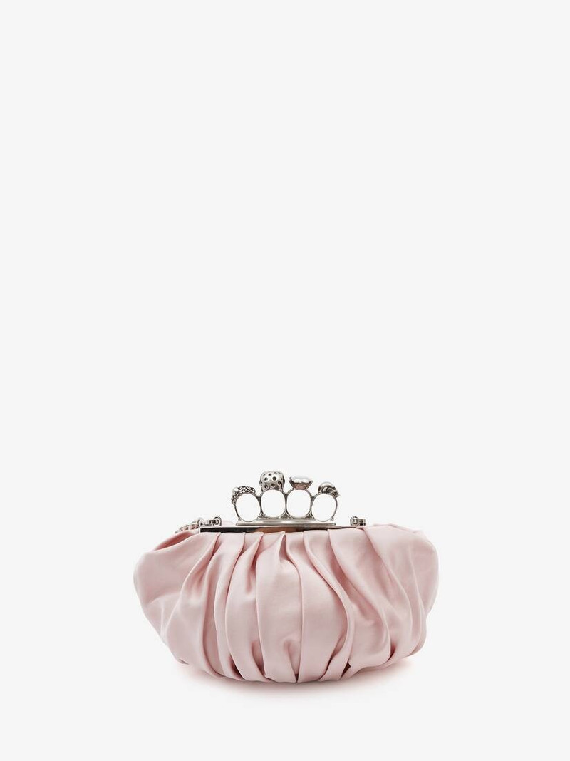 Barnacle Four-ring Clutch in Pink 3