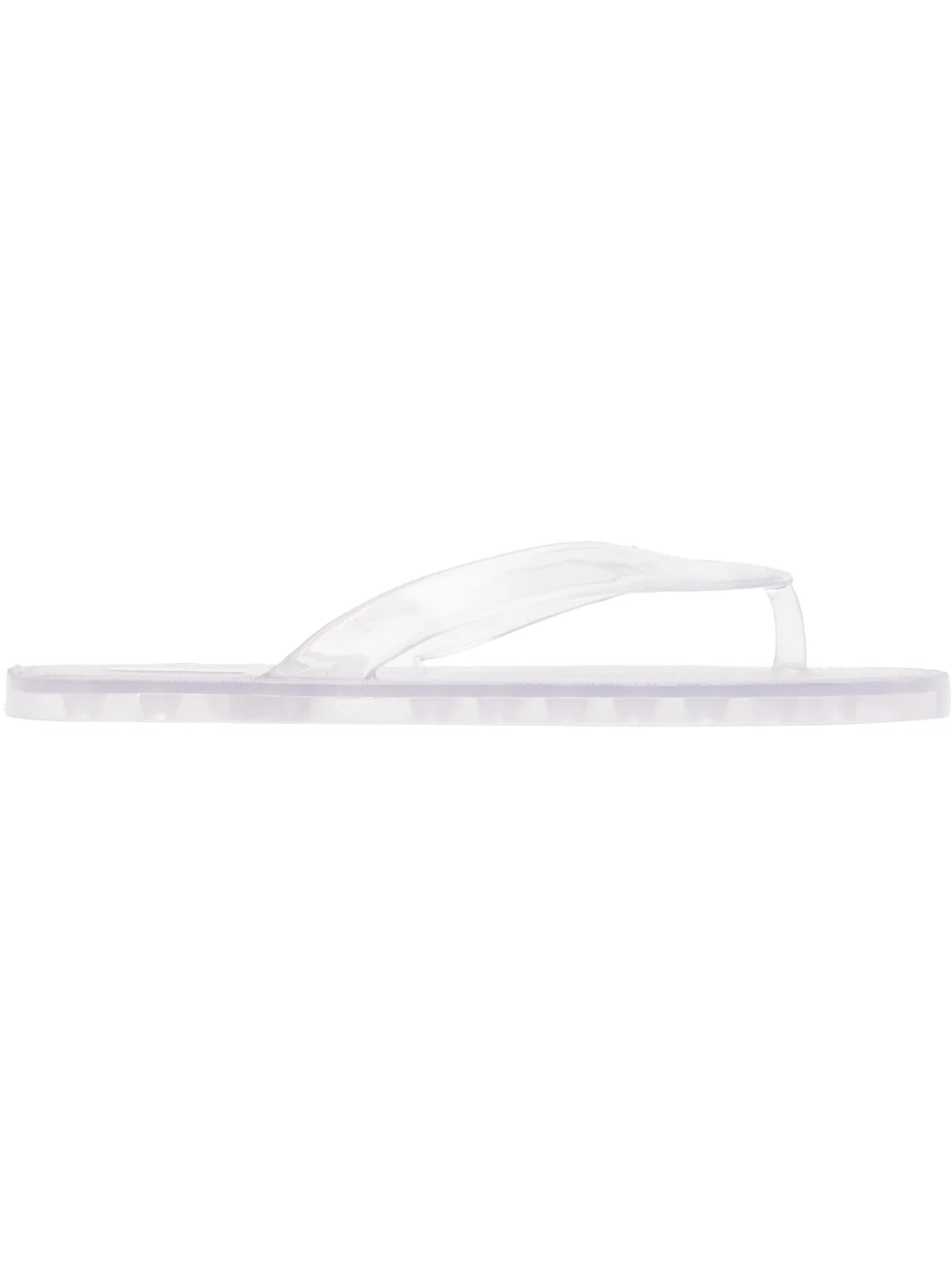 Transparent Jelly Flip-Flops - 1