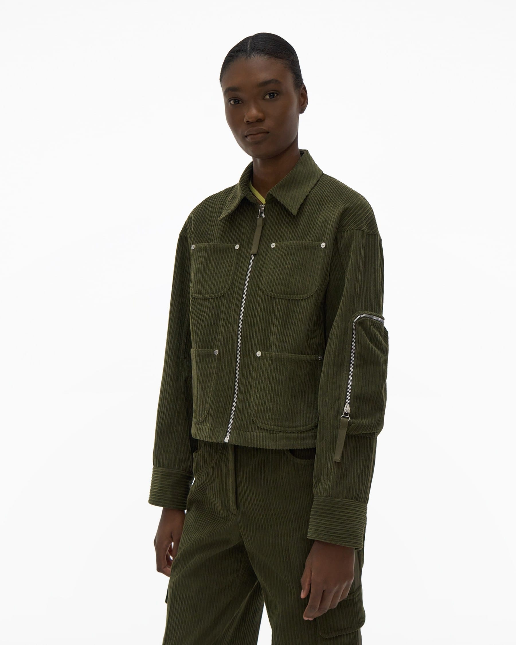 CORDUROY SHIRT JACKET - 5