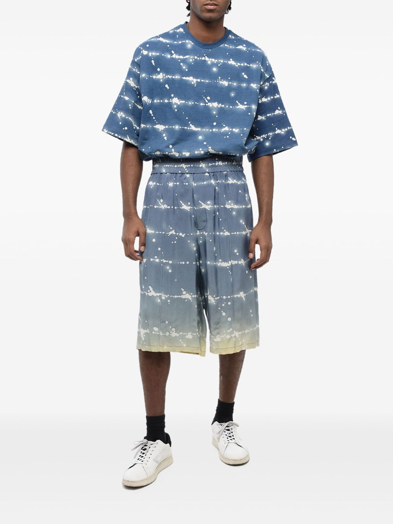 Jil Sander printed elastic-waist shorts outlook