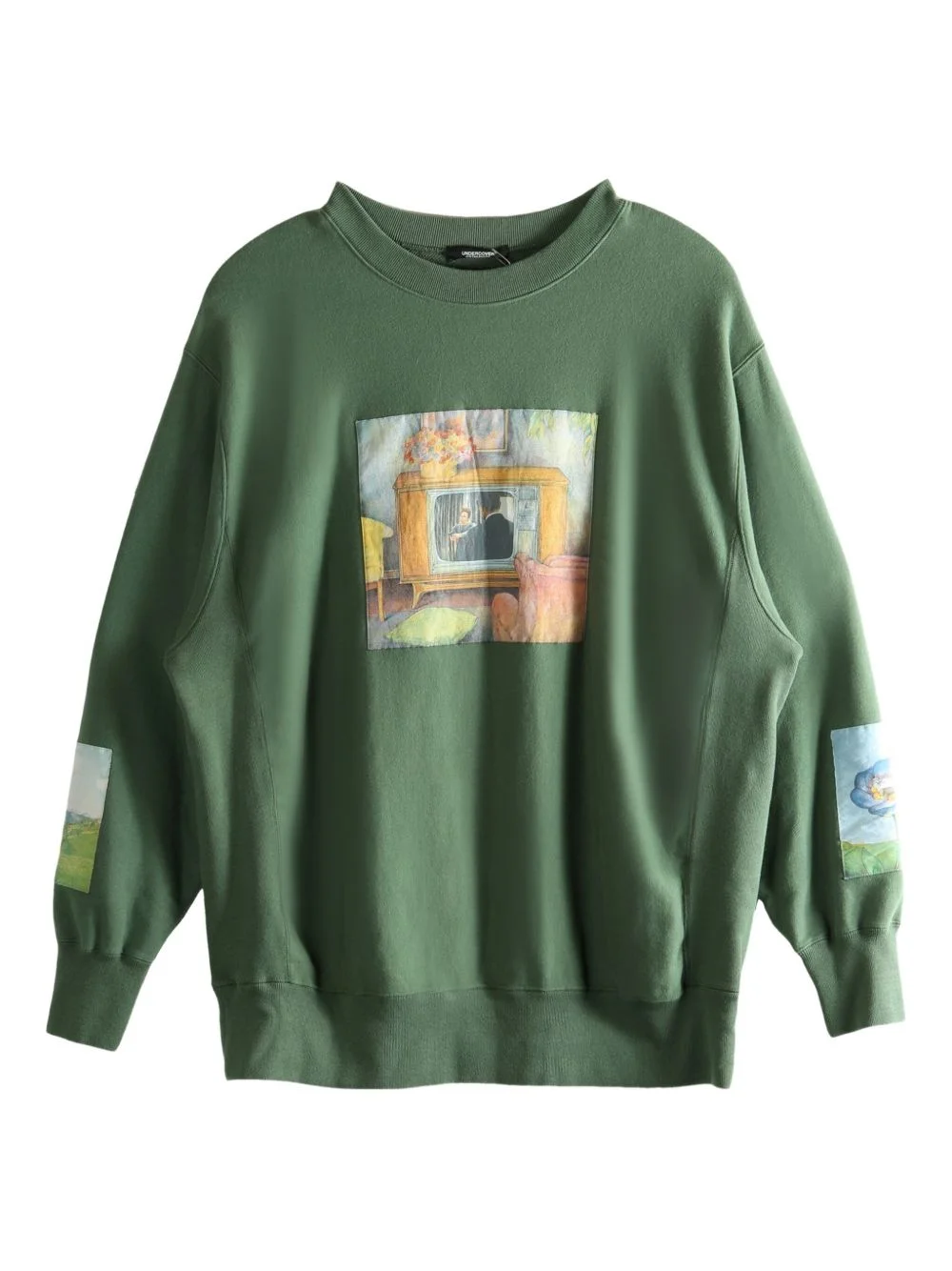 graphic-print sweatshirt - 1