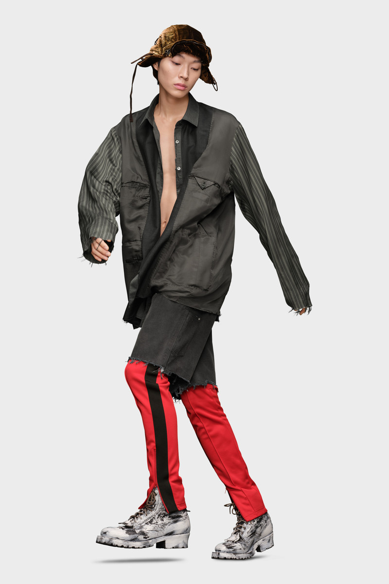 Patchwork inside-out jacket 3