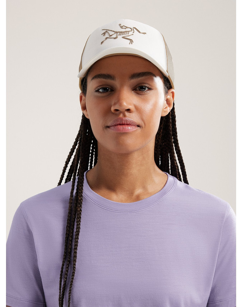 Bird Trucker Curved Brim Hat 3