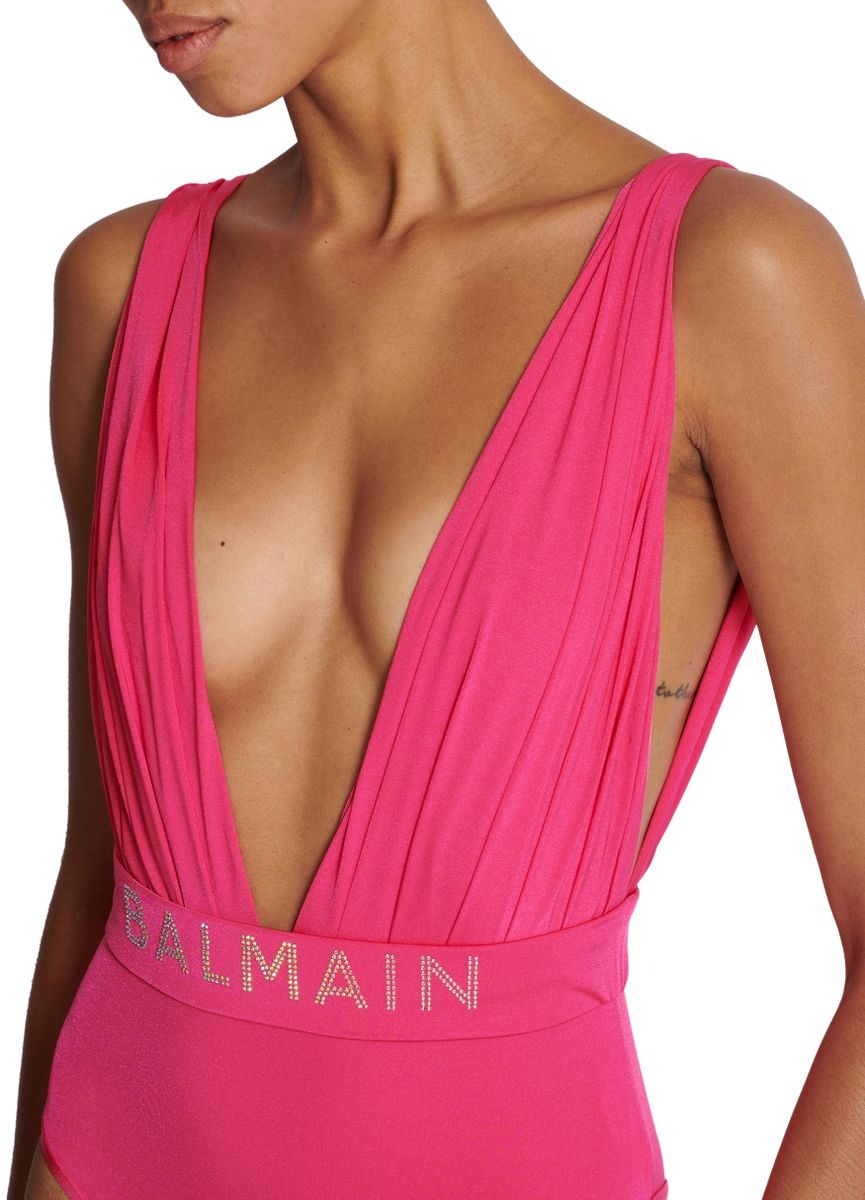 Draped swimsuit - 4