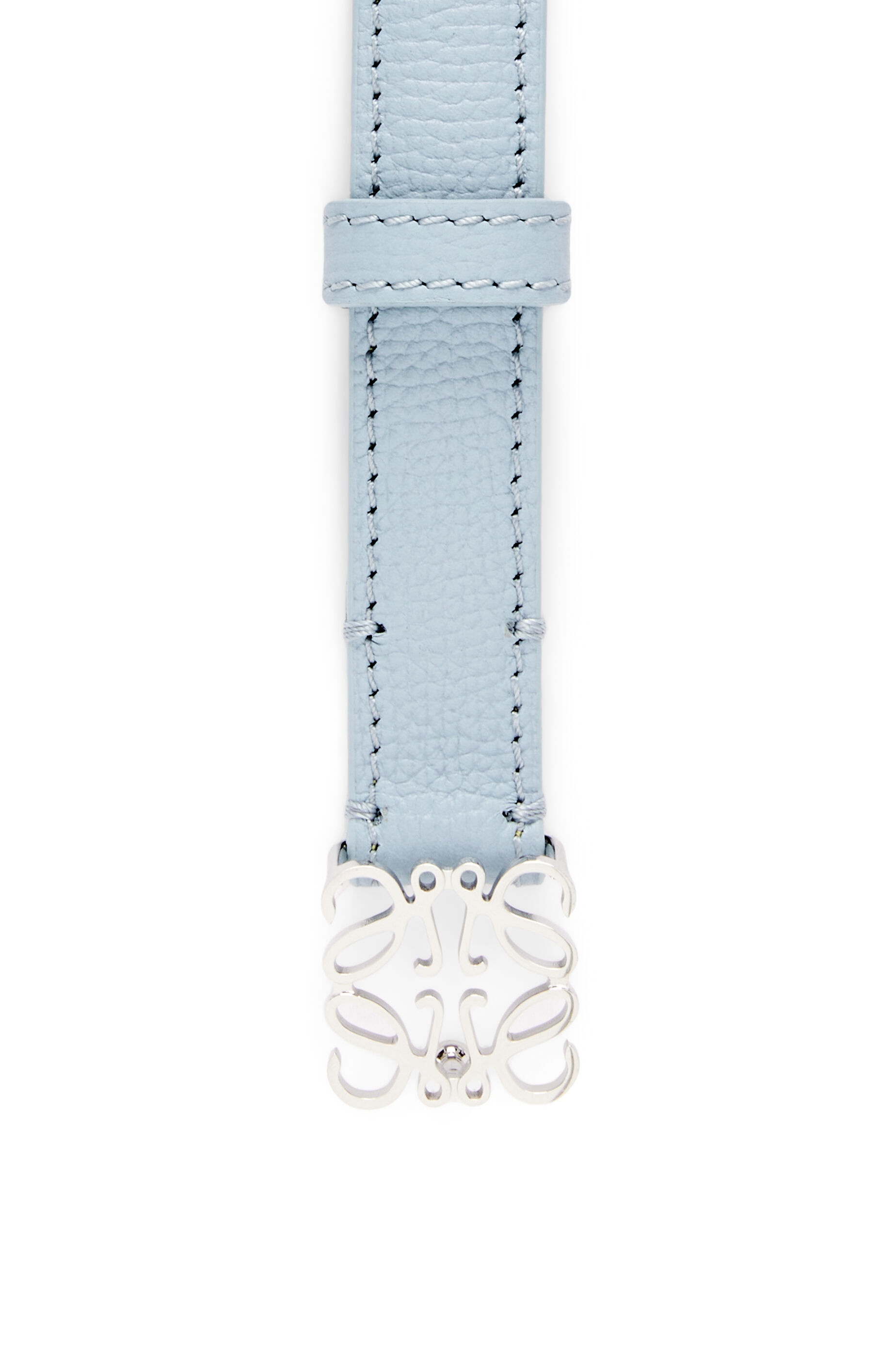 Anagram belt in pebble grain calfskin - 2