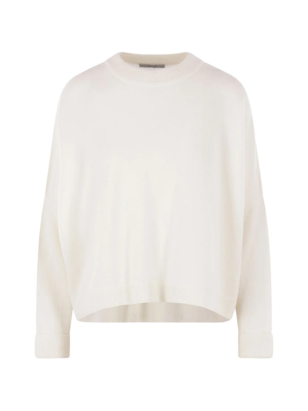 rolled-cuff sweater - 1