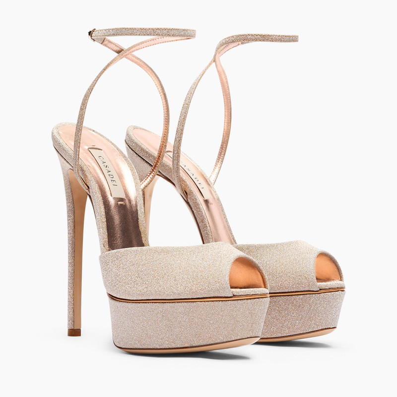 CASADEI Flora Solar Eclipse Platform Sandals outlook