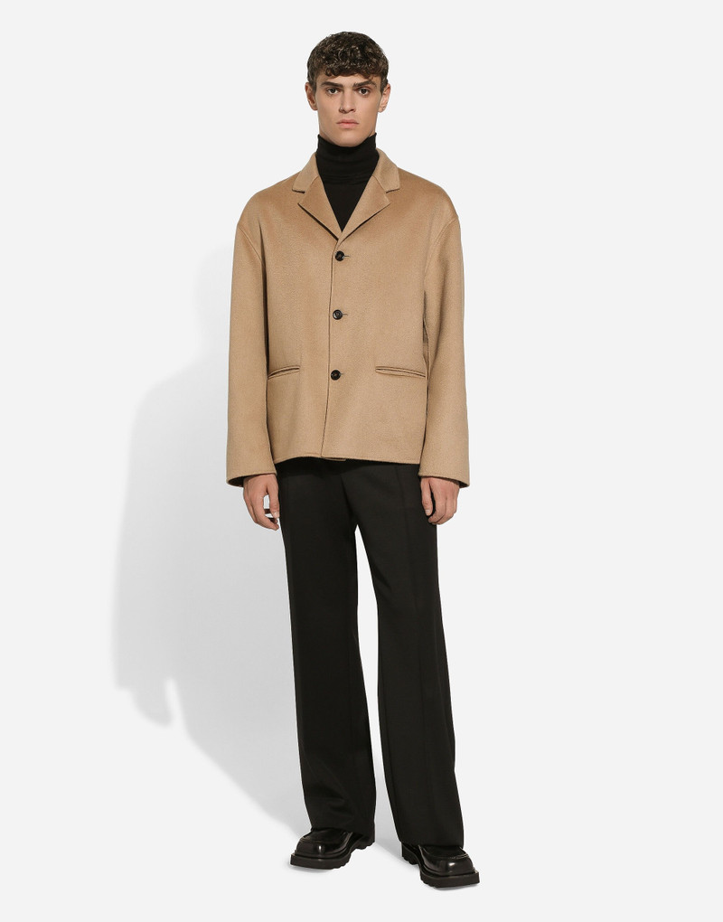 Dolce & Gabbana Single-breasted cashmere jacket outlook