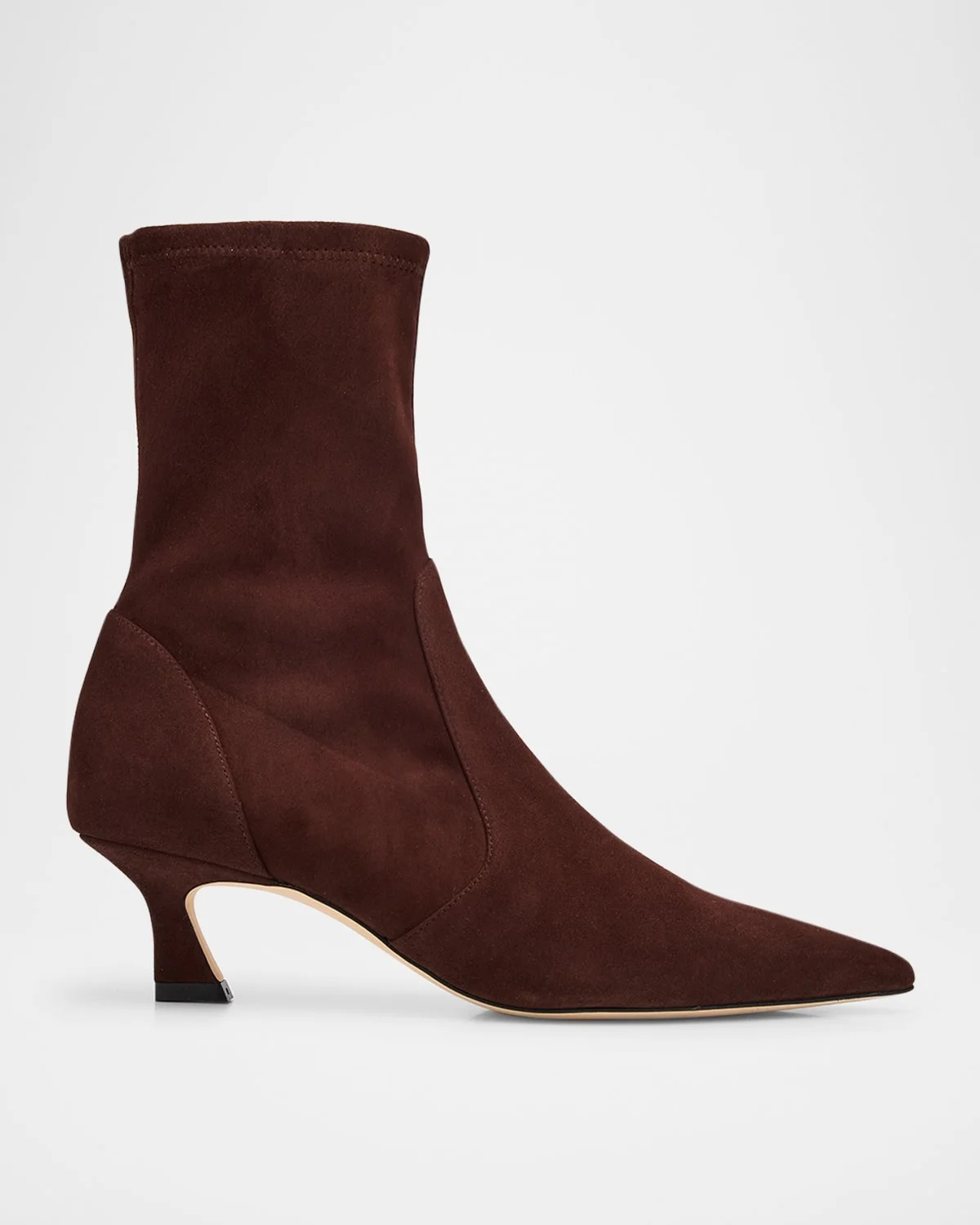 50mm Vinnie Suede Stretch Booties - 1