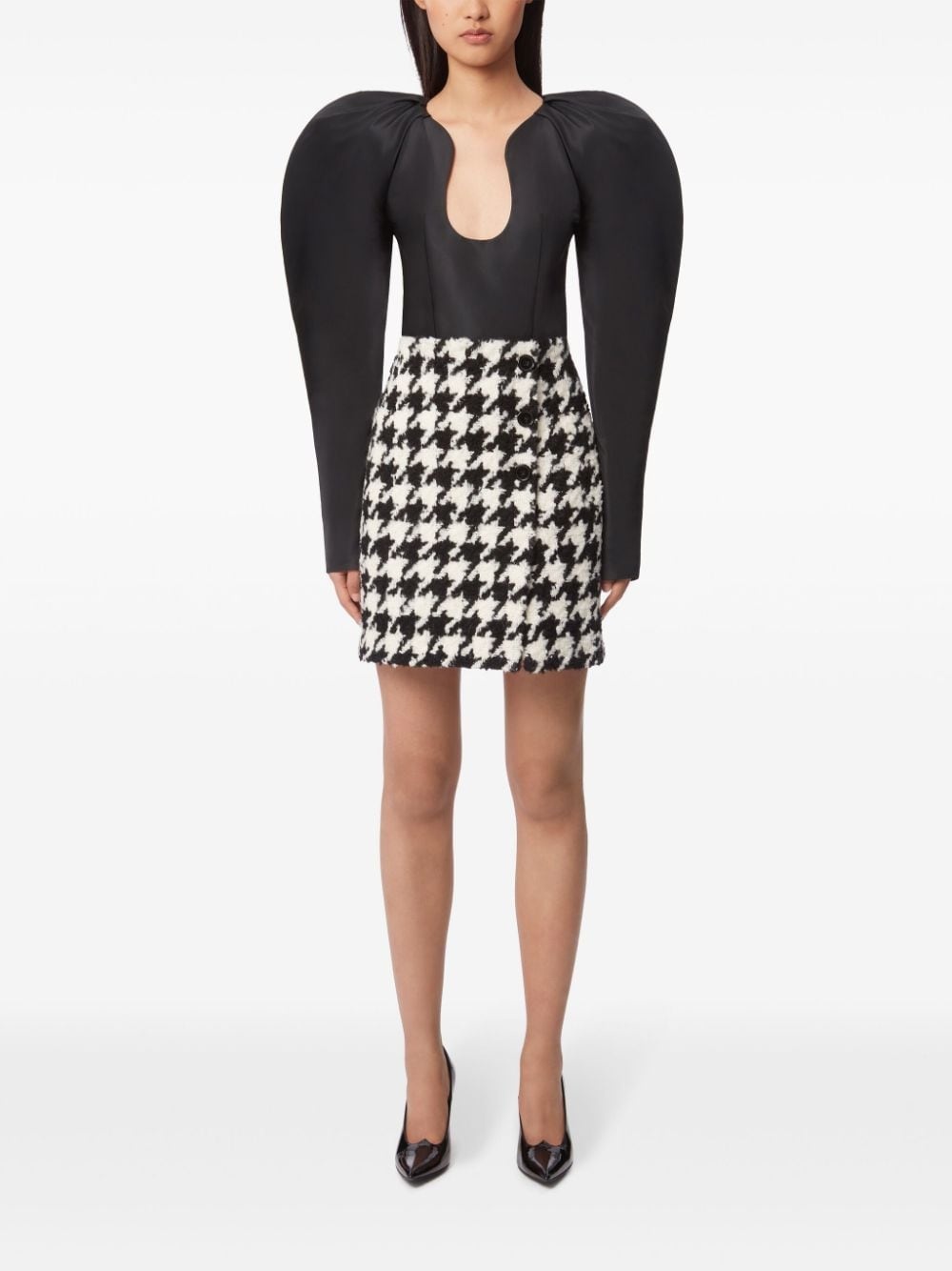 cocoon sleeved top - 2