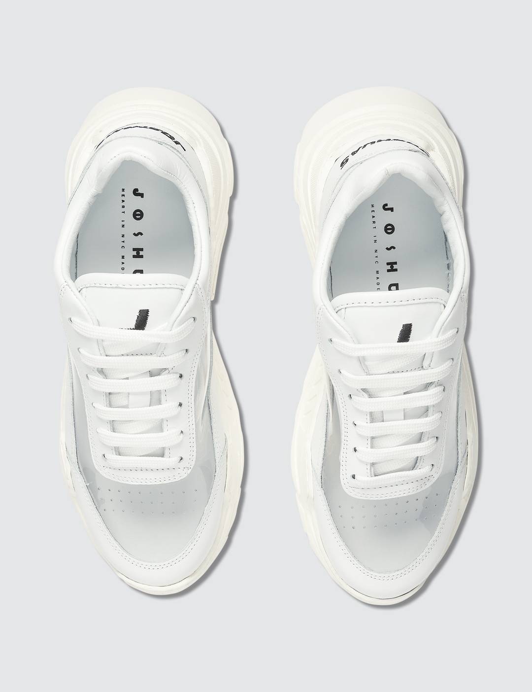 Zenith White PVC Sneakers - 3