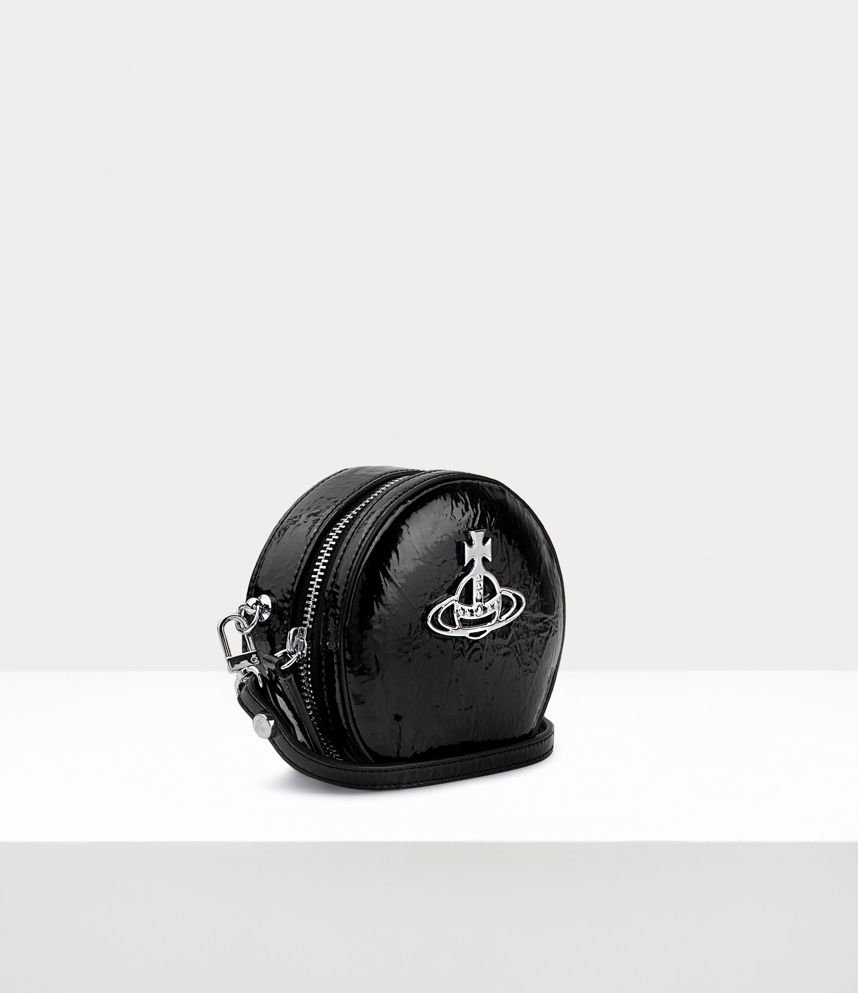 CRINKLE MINI ROUND CROSSBODY - 2