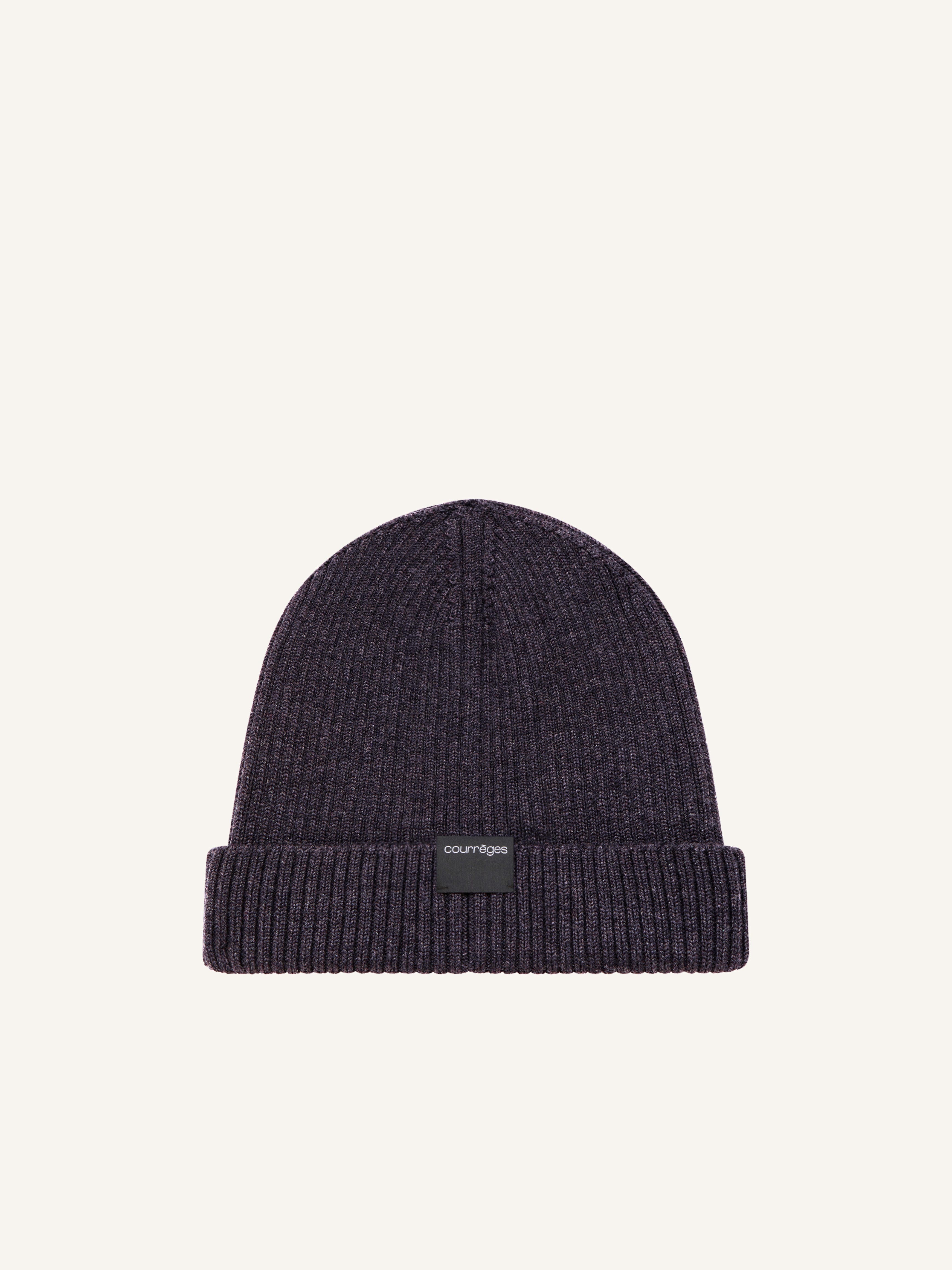 RIBBED WOOL HAT - 2
