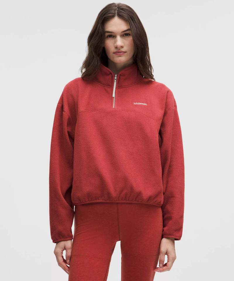 Tumbled Fleece Half-Zip Jacket 1