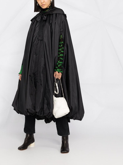 Comme Des Garçons long hooded cape outlook