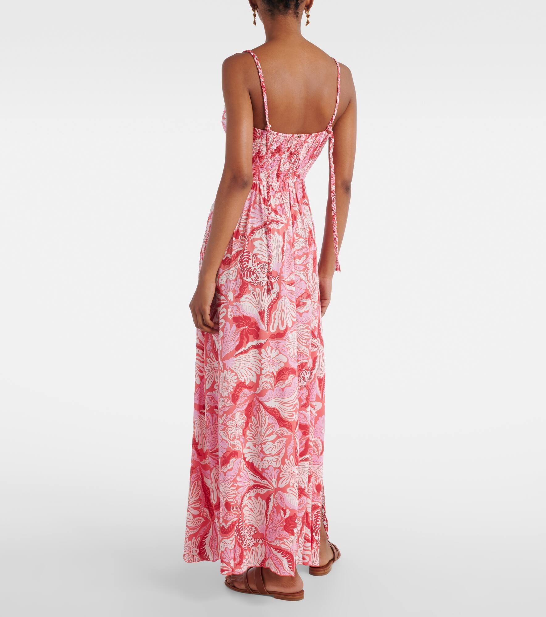 Cara floral maxi dress - 3