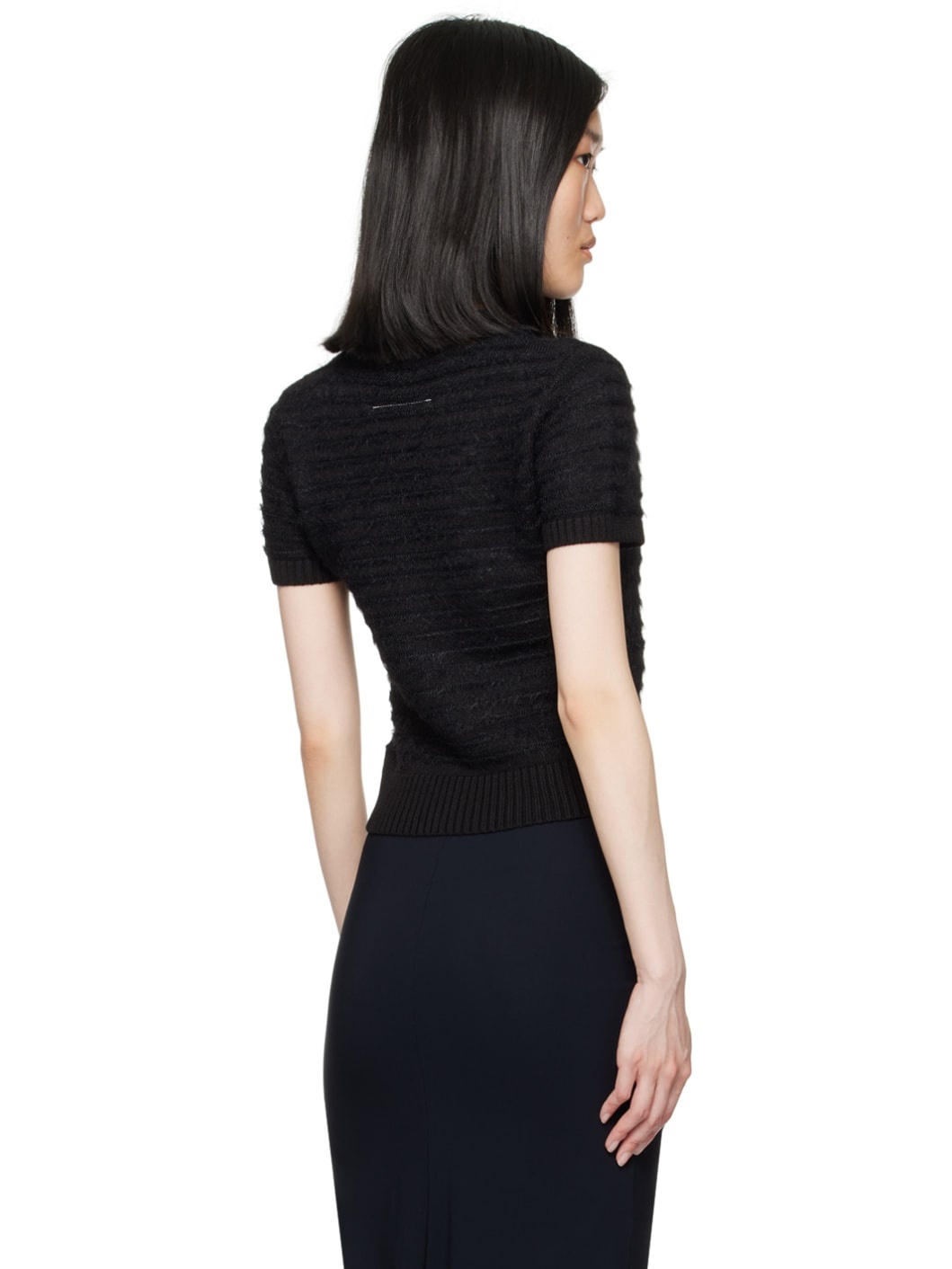 Black Striped Sweater - 3