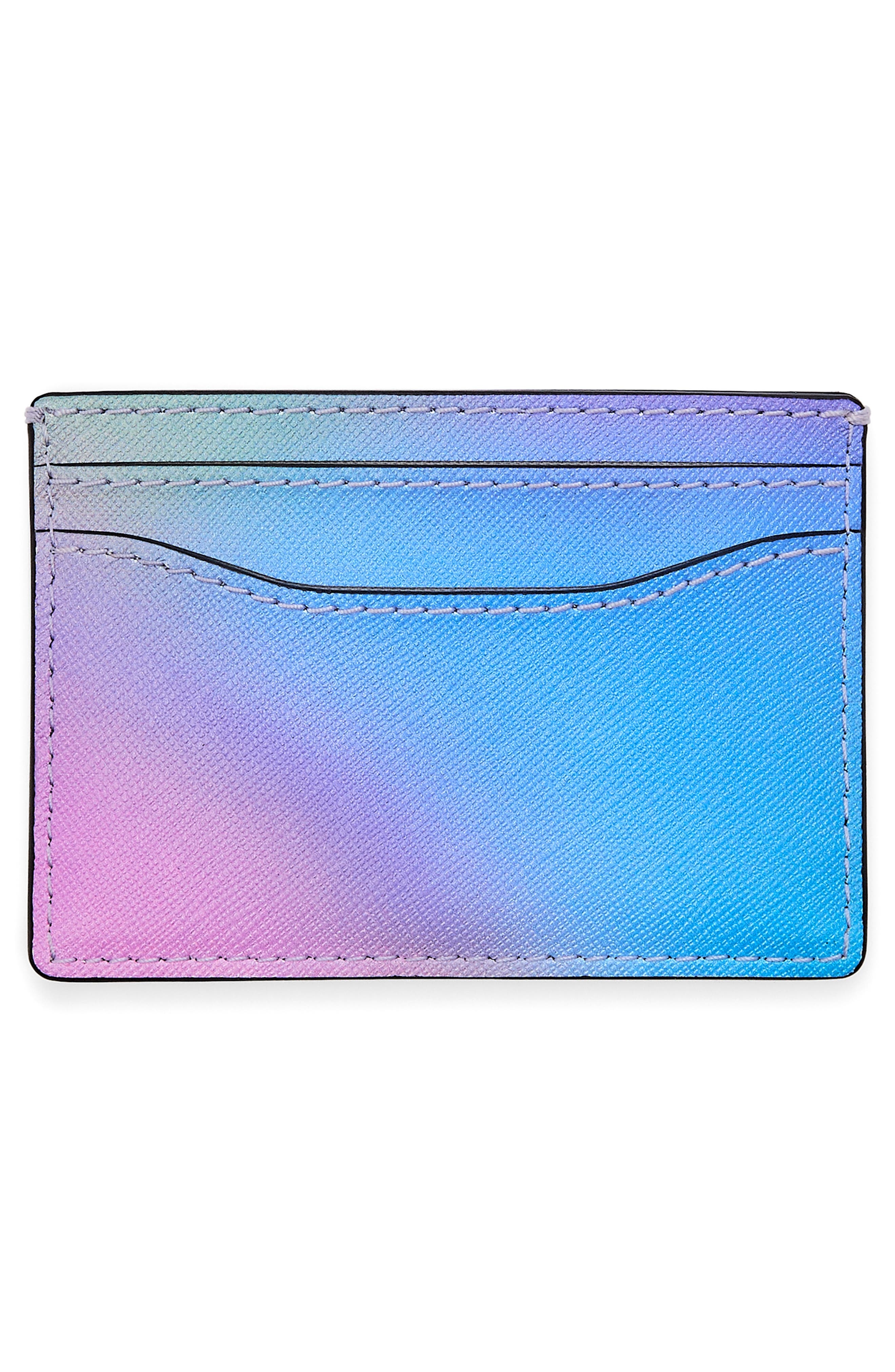 Marc Jacobs The Airbrush Utility Snapshot Card Case in Blue Multi at Nordstrom - 3