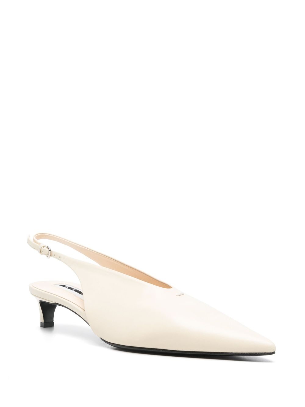 40mm leather pumps - 2