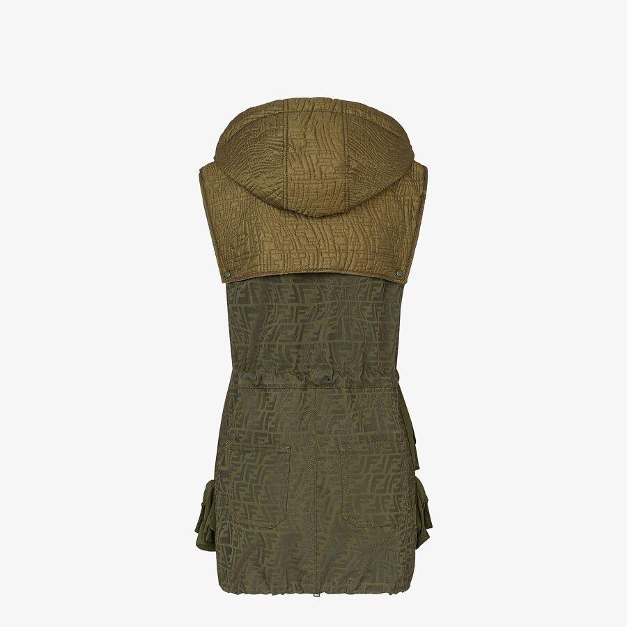 Green denim dress - 2
