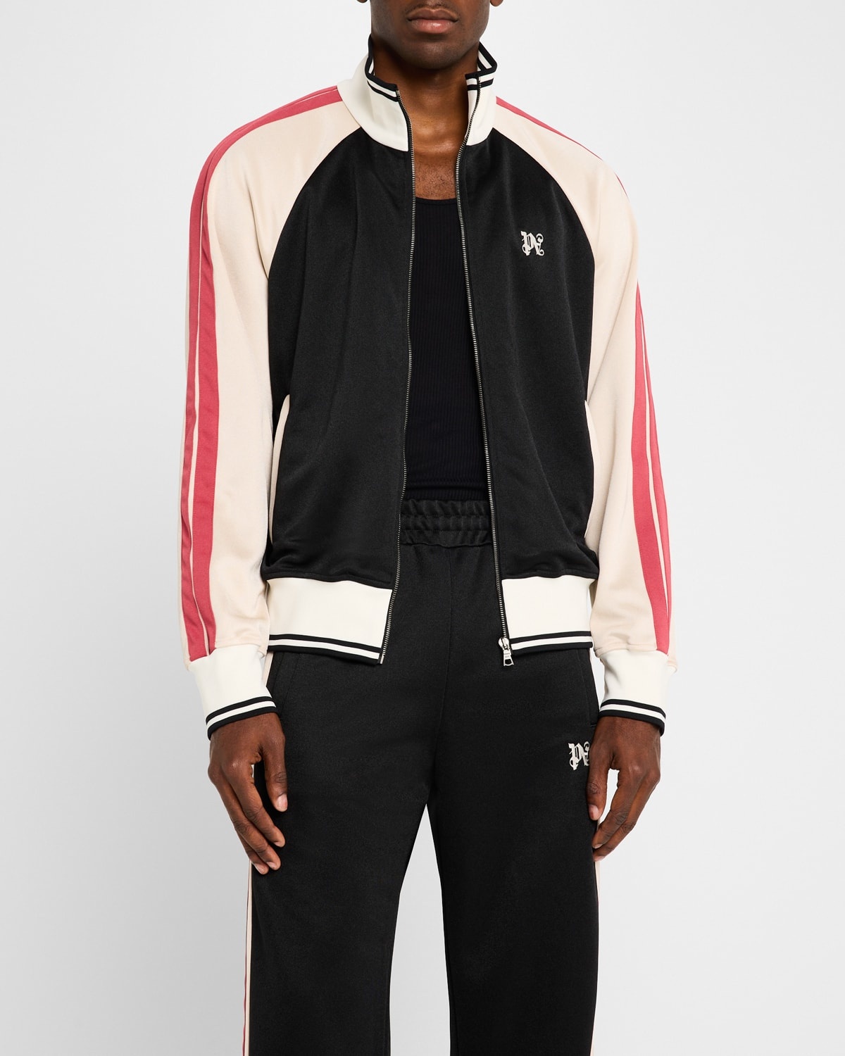 Men's Monogram Colorblock Track Jacket - 4