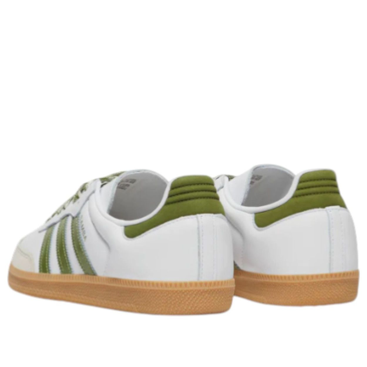 (WMNS) adidas Samba OG 'Cloud White Tech Olive' JS1352 - 3