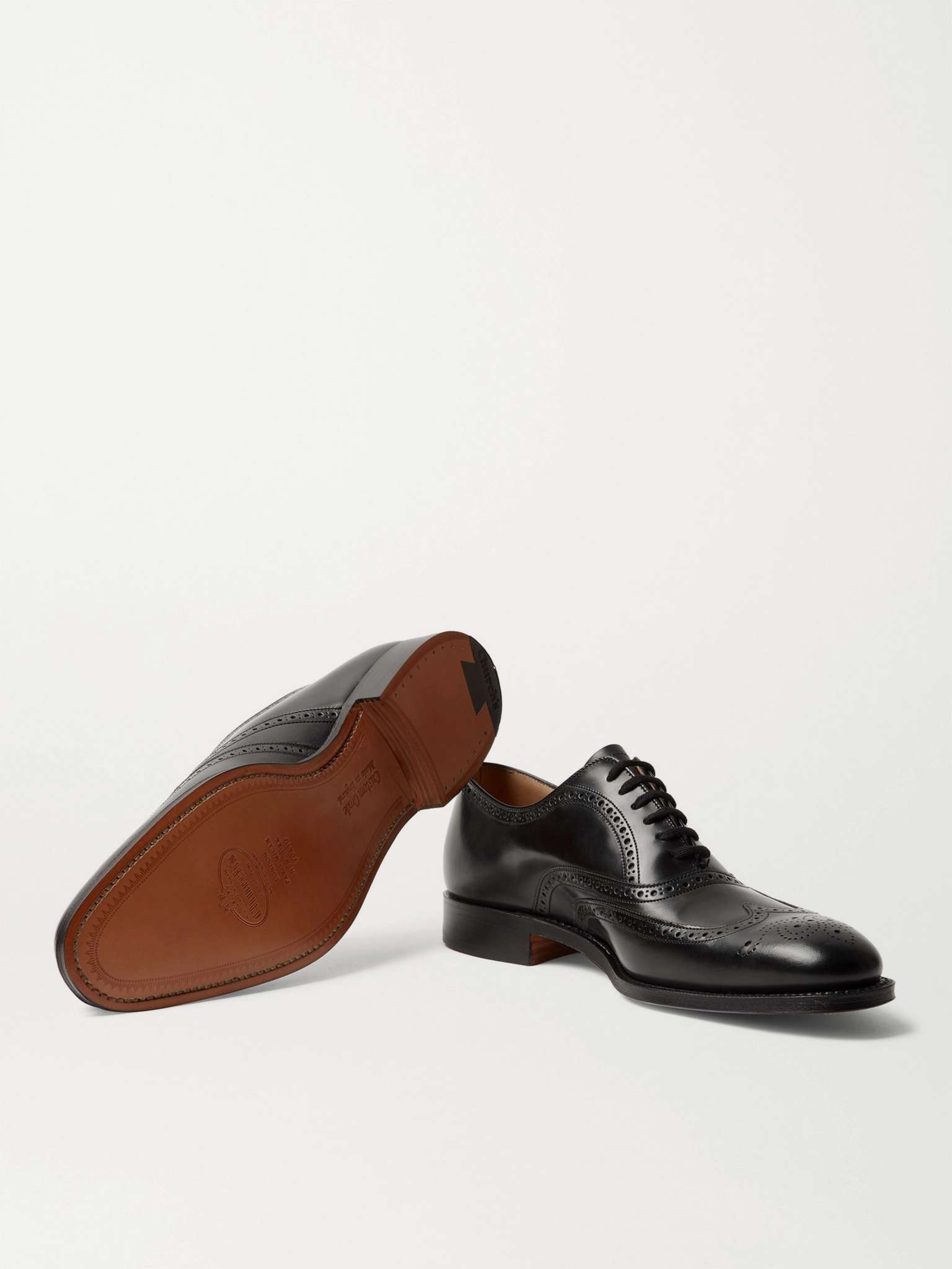 Berlin Leather Wingtip Brogues - 7