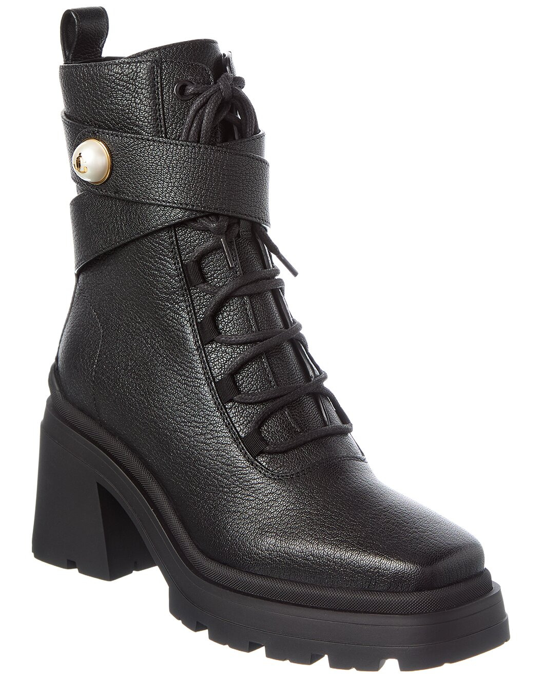 Jimmy Choo Noemi 80 Leather Boot - 1
