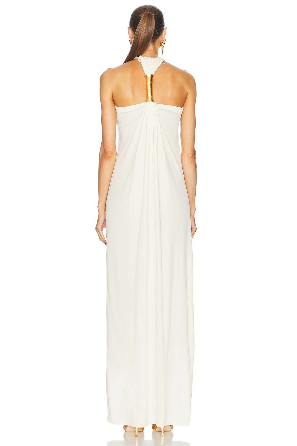 Halterneck Evening Dress - 3