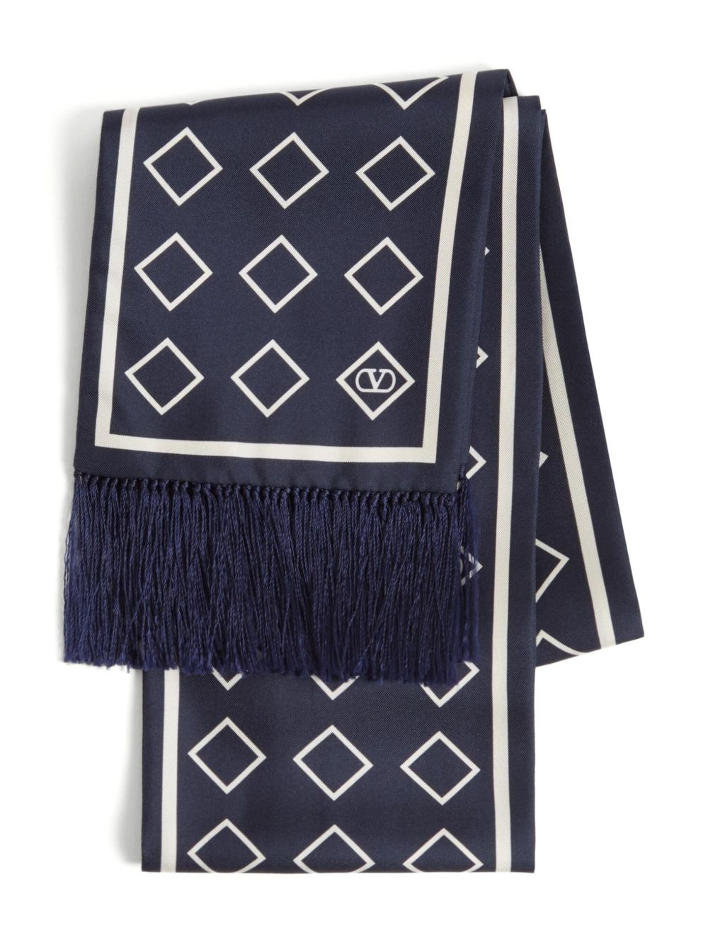 silk fringed scard - 2