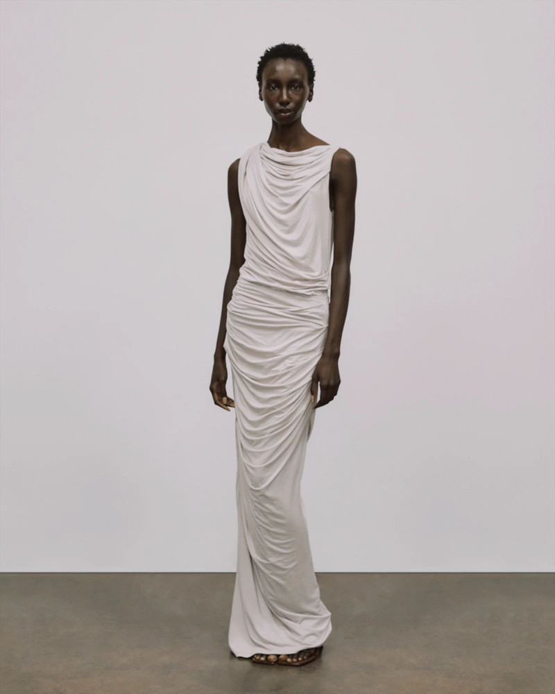 entire studios DRAPE SKIRT STONE outlook