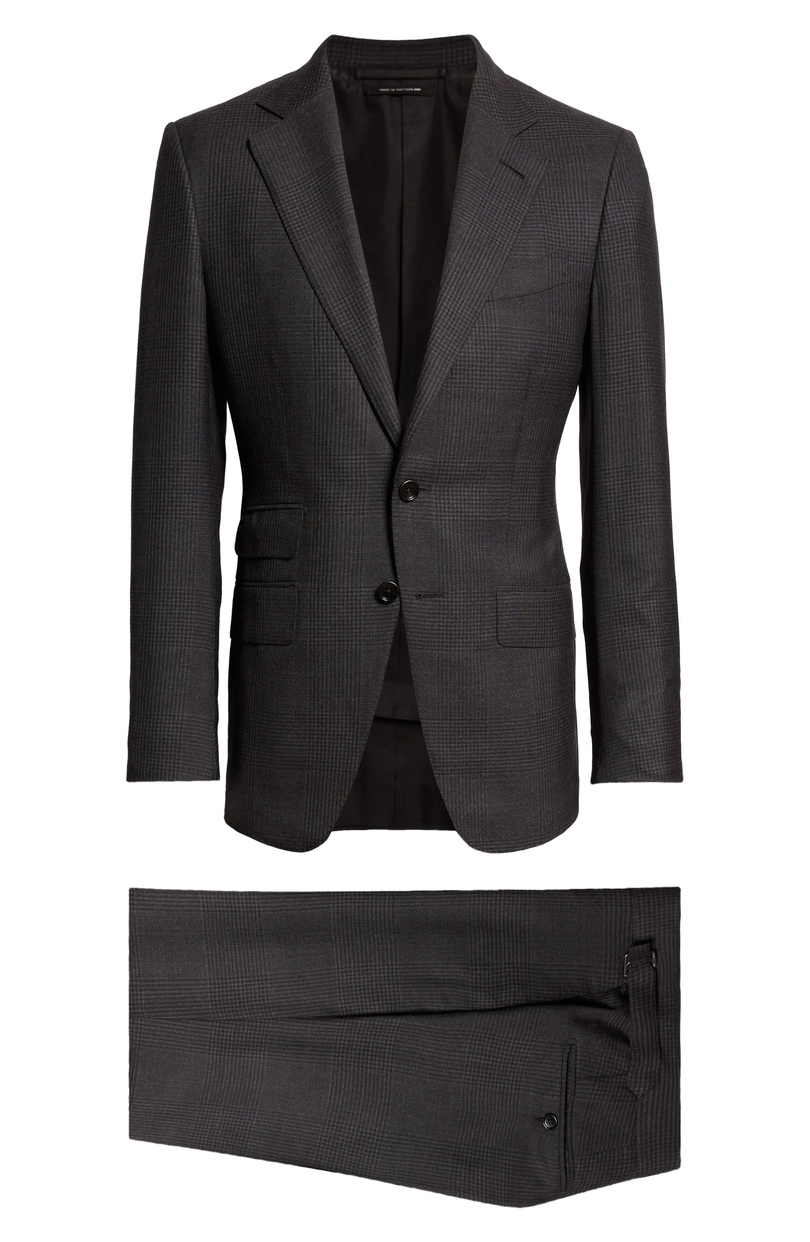 O'Connor Canvas Check Wool Suit - 7