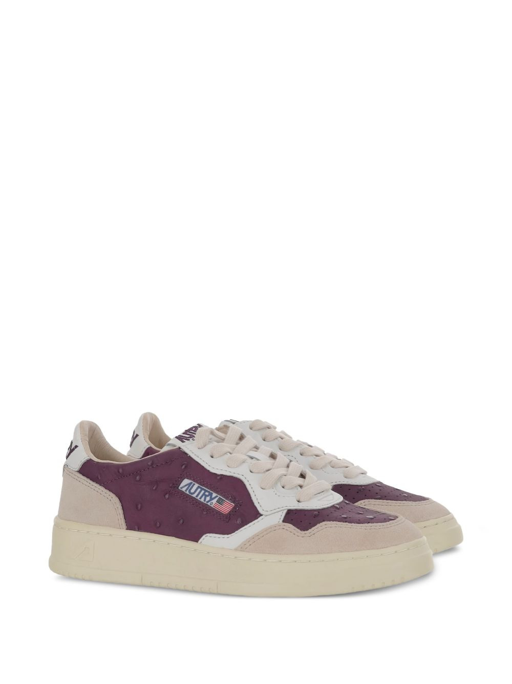logo-embroidered sneakers - 2