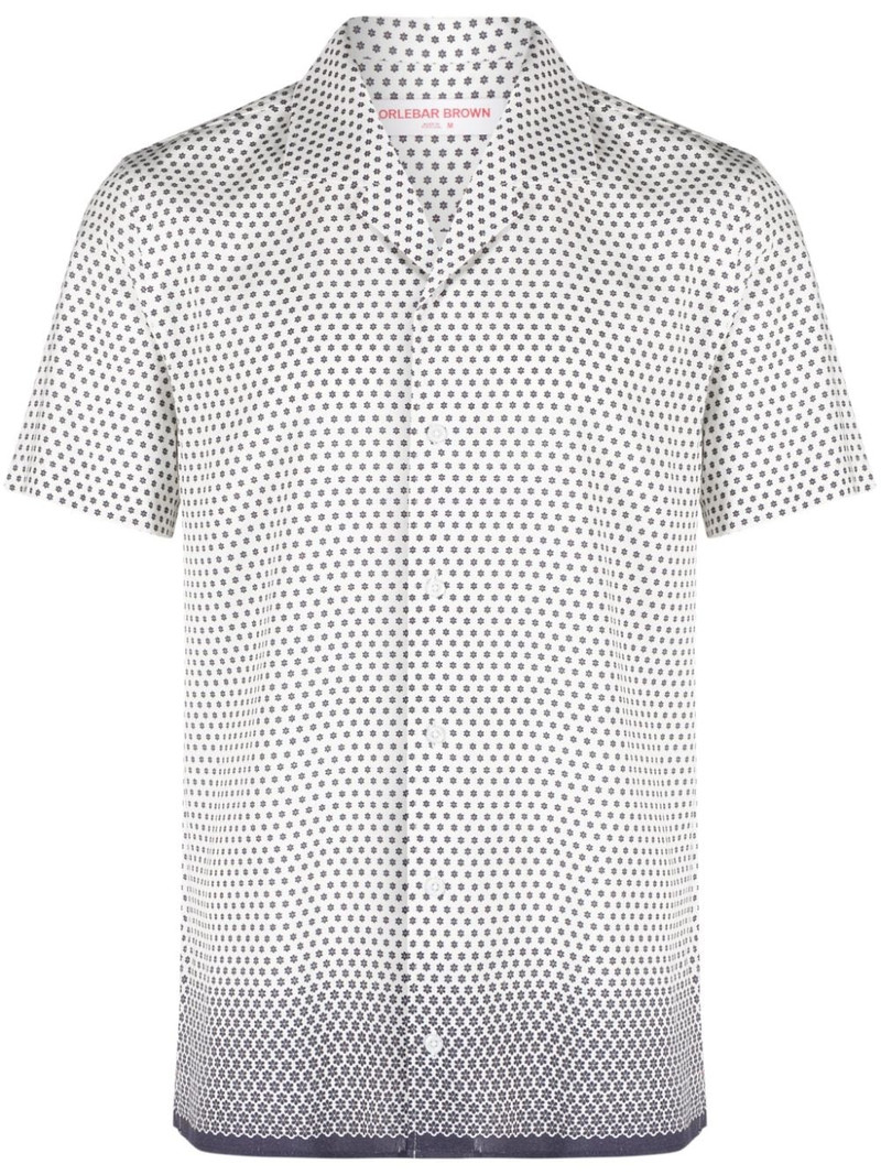 floral-print short-sleeve shirt 1