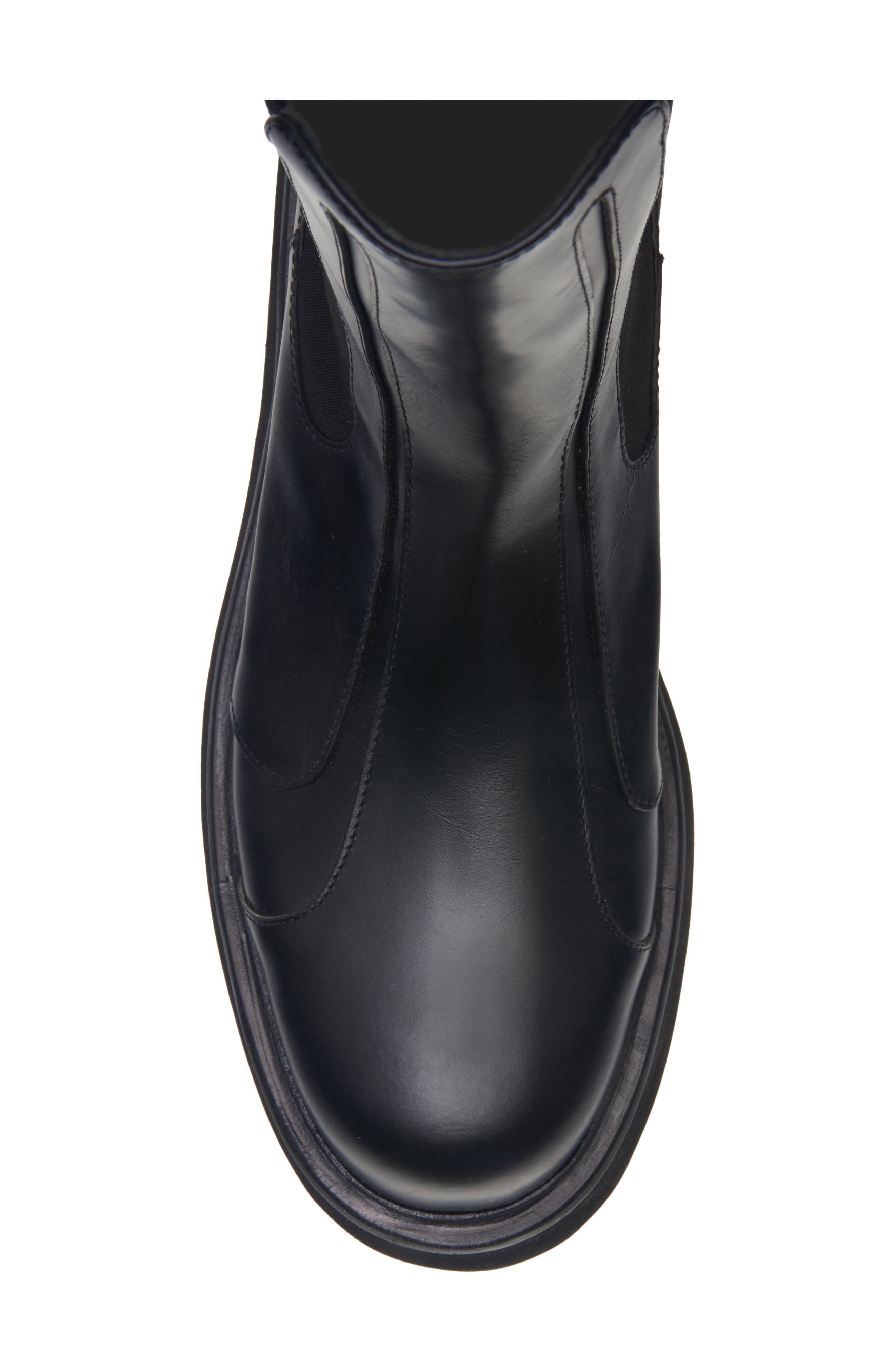 Alexander McQueen Sofa Hi Platform Chelsea Boot in Black at Nordstrom - 5