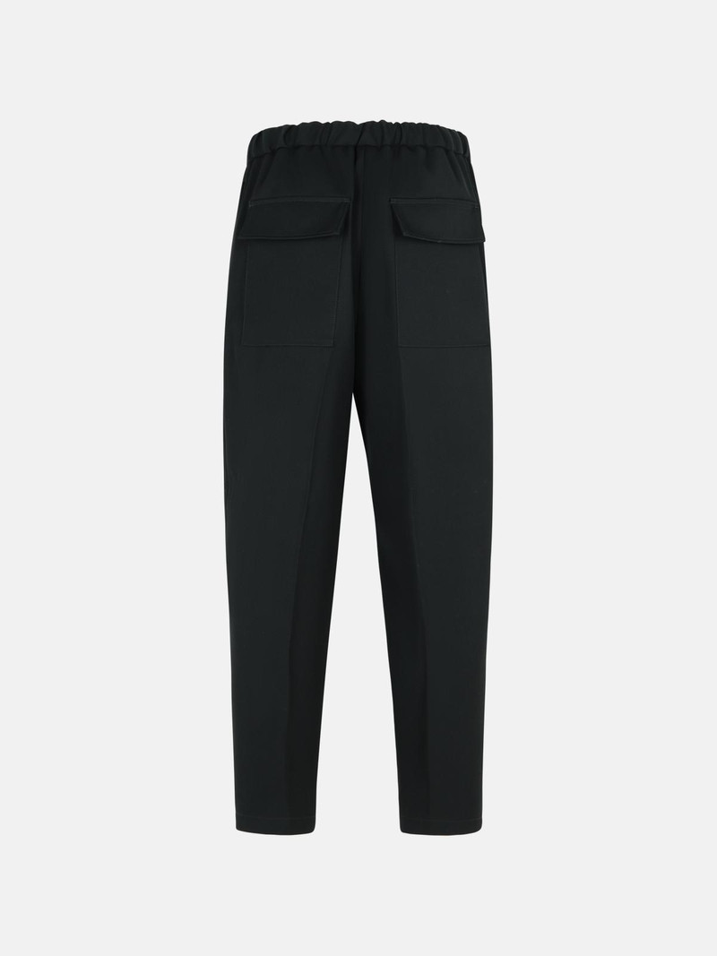 Jil Sander BLACK WOOL PANTS outlook