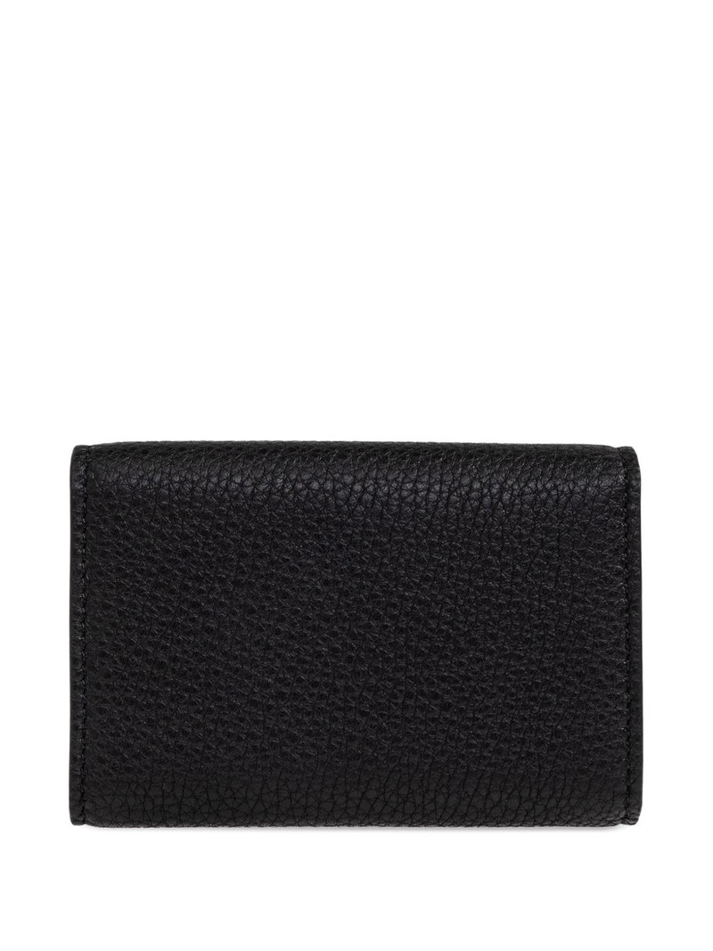 Givenchy logo leather keyring outlook