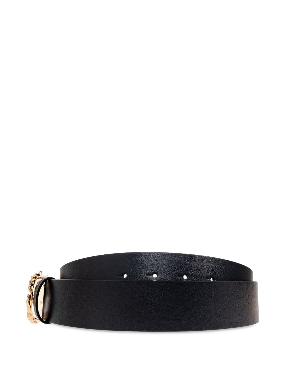 medusa-head leather belt - 2